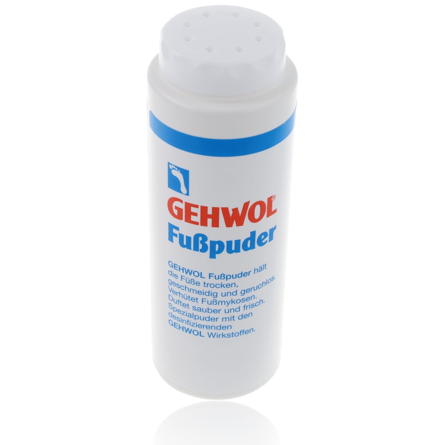 Gehwol Foot Powder Odourless Antibacterial Talc 100Gm Prevents Atheletes Foot Can Be Used for Feet Shoes & Socks