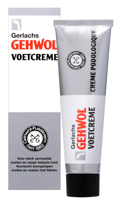 Gehwol 75ml Foot Cream, Strengthens Skin to Prevent Blisters