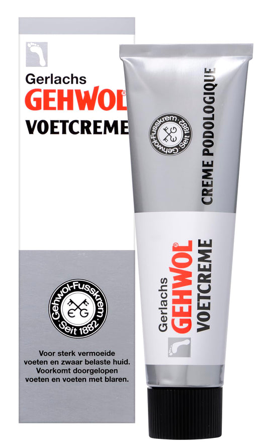 Gehwol 75ml Foot Cream, Strengthens Skin to Prevent Blisters